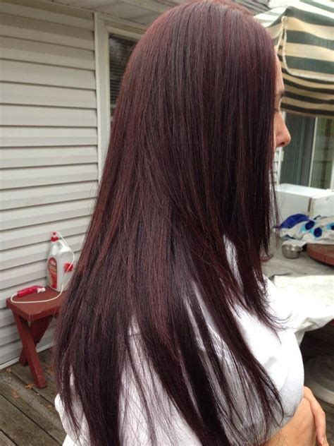 dark soft mahogany brown hair color|dark mahogany brown hair color.